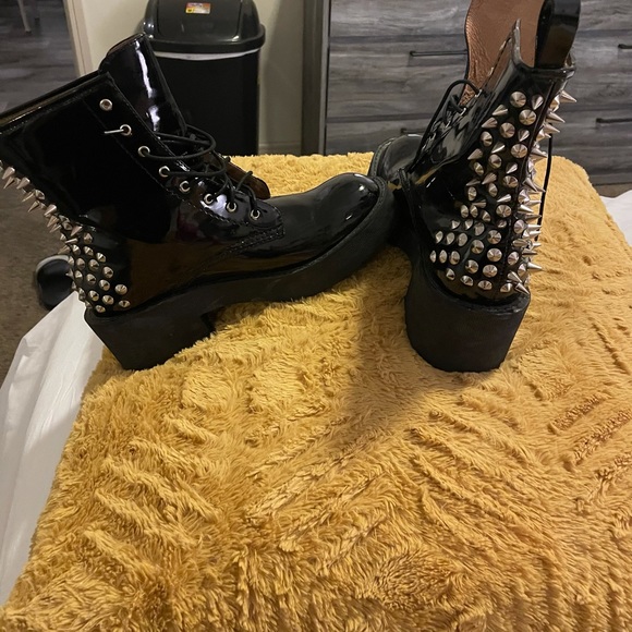 Jeffrey Campbell Shoes Jeffery Campbell Spiked Boots Poshmark
